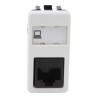 TOMA DE COMPUTO 1 MODULO BLANCO