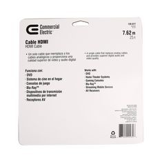 Cable HDMI Standard 7.6 mts