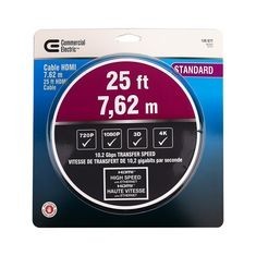 Cable HDMI Standard 7.6 mts