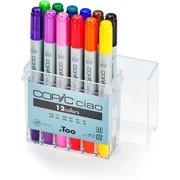 MARCADORES COPIC CIAO BASIC SET CON 12