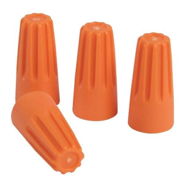 CONECTOR NARANJA P/AISLAR ALAMBRE