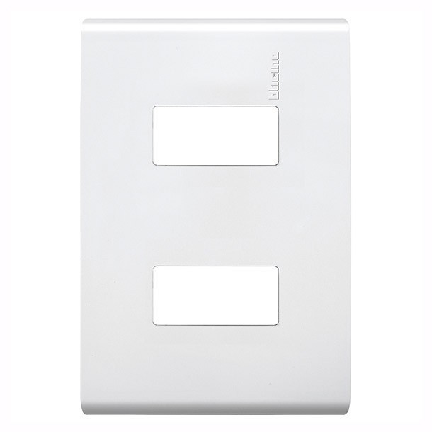 PLACA 2 MODULO RESTYLE BLANCA MODUS