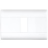 PLACA C/CHASIS 1MODULO BLANCA MODUS