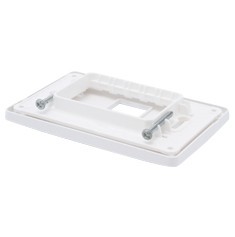 PLACA 1 MODULO BLANCA