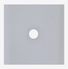 PLACA PASACABLE BLANCA