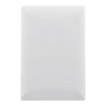 PLACA CIEGA BLANCO