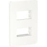 PLACA 2 MODULOS SEPARADOS BLANCA