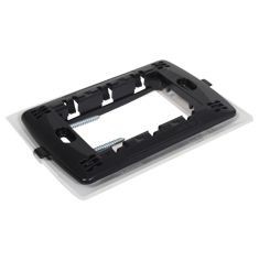 PLACA RESINA 3 MODULOS BLANCO
