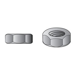 TUERCA HEXAGONAL 3/8-16"