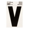 LETRA "V" DE VINILO 3"
