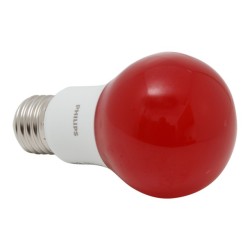 FOCO LED A19 ROJO PHILIPS