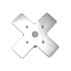 CONECTOR PARA RIEL X BLANCO