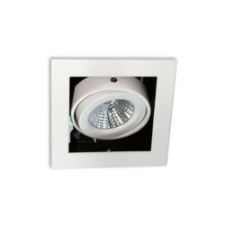 EMPOTRABLE SQUARE DIRIGIBLE LED BLANCO
