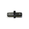 CONECTOR PARA RIEL RECTO NEGRO