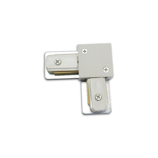 CONECTOR PARA RIEL L BLANCO