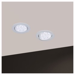 2PACK EMPOTRABLE DIRIGIBLE BLANCO 12W