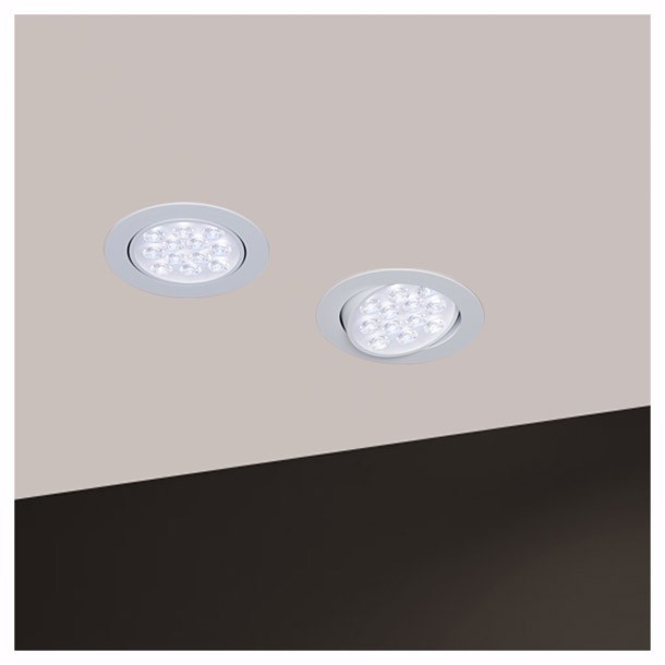 2PACK EMPOTRABLE DIRIGIBLE BLANCO 12W