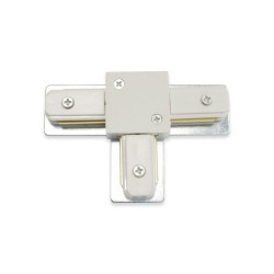 CONECTOR PARA RIEL T BLANCO