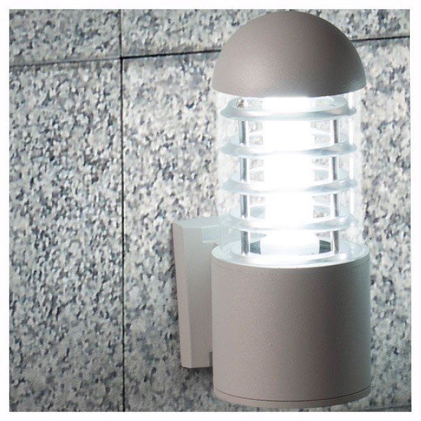 ARBOTANTE ALUMINIO E26 GRIS