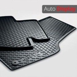 Tapetes de goma delanteros, Jetta VI,  Originales Volkswagen
