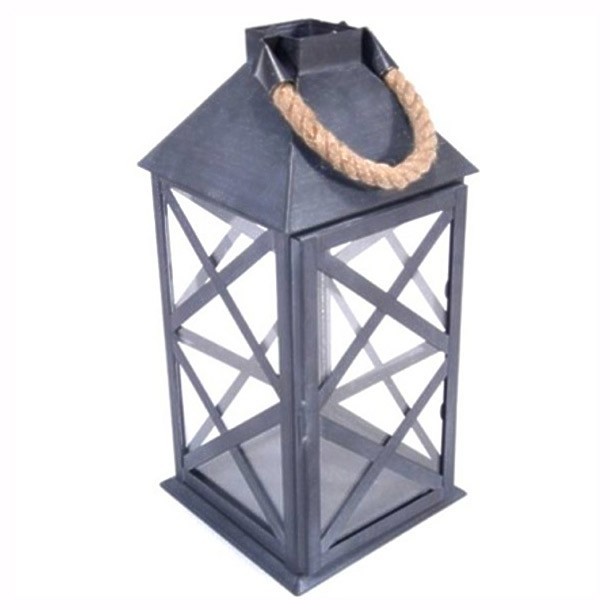 FAROL DE HIERRO GRIS