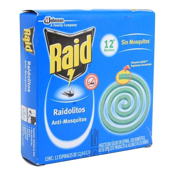RAID RAIDOLITOS VERDE 24X6DC MX