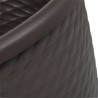 MACETA PLÁSTICA SAMAR 16" CHOCOLATE