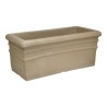 MACETA RECTANGULAR 30" X 40" BEIGE MADRID