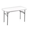 MESA PLEGABLE 1.22 M GRIS