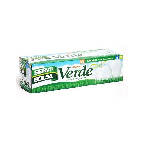BOLSA BASURA BIODEGRADABLE 49 L