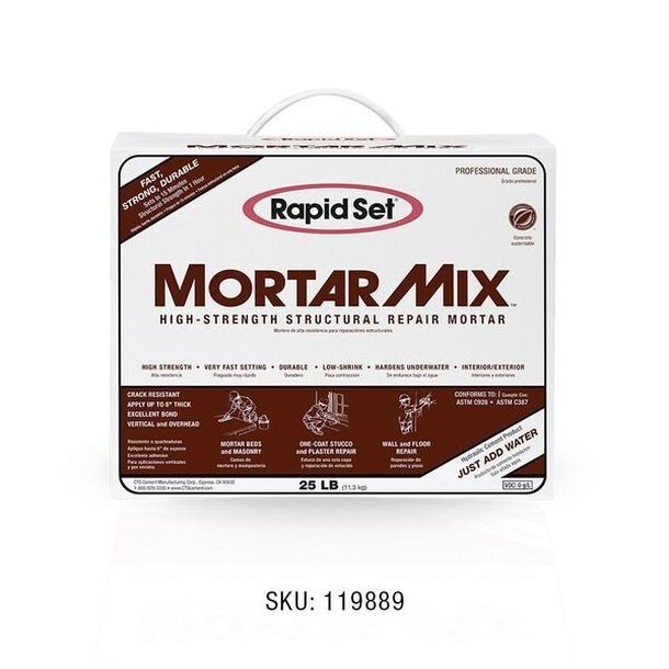 MORTAR MIX 25 LB