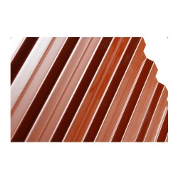 POLICARB GRECA ROJO OPACO 1.04 X 2.44