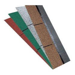 TEJA ASFÁLTICA ROJO 12"X36"