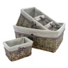 SET DE 5 CANASTAS DECORATIVAS