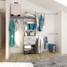 CLOSET OPTIMO 245 CM GRIS TOUCH
