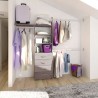 CLOSET MAXIMO 245 CM GRIS TOUCH