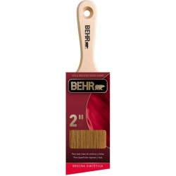 BROCHA ORO DE 2"CORTE ANGULAR MANGO CORTO
