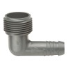 CONECTOR CODO FLEXIBLE ROSCADO 1/2"