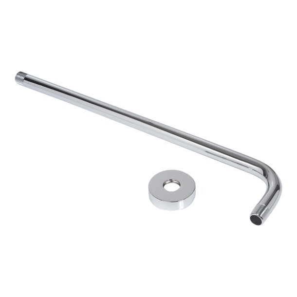 BRAZO Y CHAPETON ANGULAR CROMO