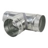 TEE GALVANIZADA 4"