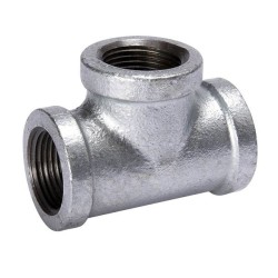 TEE GALVANIZADA 1/4"