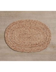 Mantel individual ovalado de yute Mori Oval