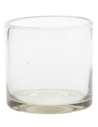 Vaso para agua Santino Handcrafted de vidrio