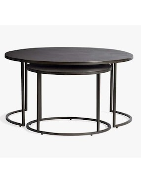 Mesa de centro Duke Nesting de acero