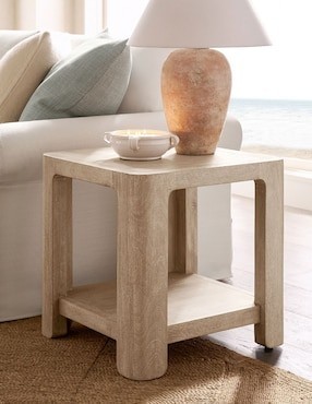 Mesa lateral Aptos de madera