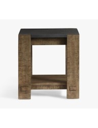 Mesa lateral Westbrook de madera