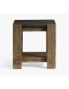 Mesa lateral Westbrook de madera