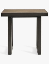 Mesa lateral Thorndale de madera pino