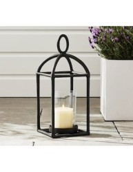 Portavela Fallon de aluminio