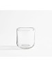 Portavela Brie Rolled Glass de vidrio